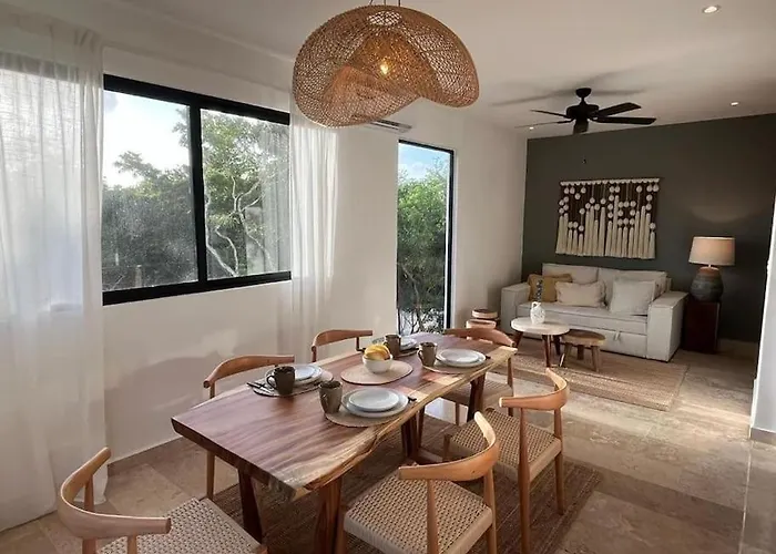 Appartement De Lujo 2 Con Balcon Aldea Zama Tulum