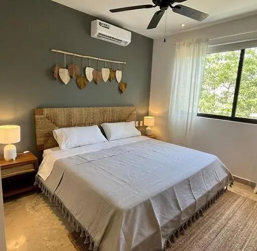 De Lujo 2 Con Balcon Aldea Zama Appartement *